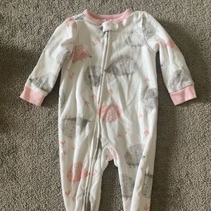 Carter's fleece onesie